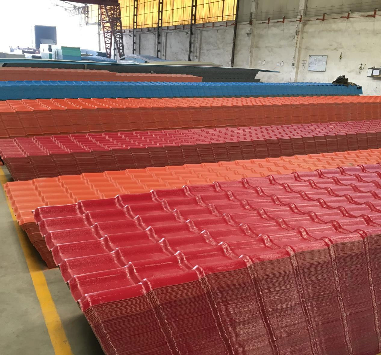乌鲁木齐合成树脂瓦由哪四层材质组成的
