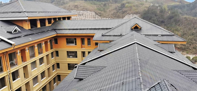 乌鲁木齐树脂瓦：解决屋面漏水的理想选择